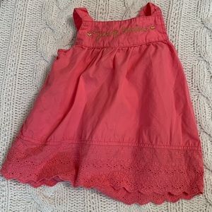JUICY COUTURE 12m baby / toddler dress pink